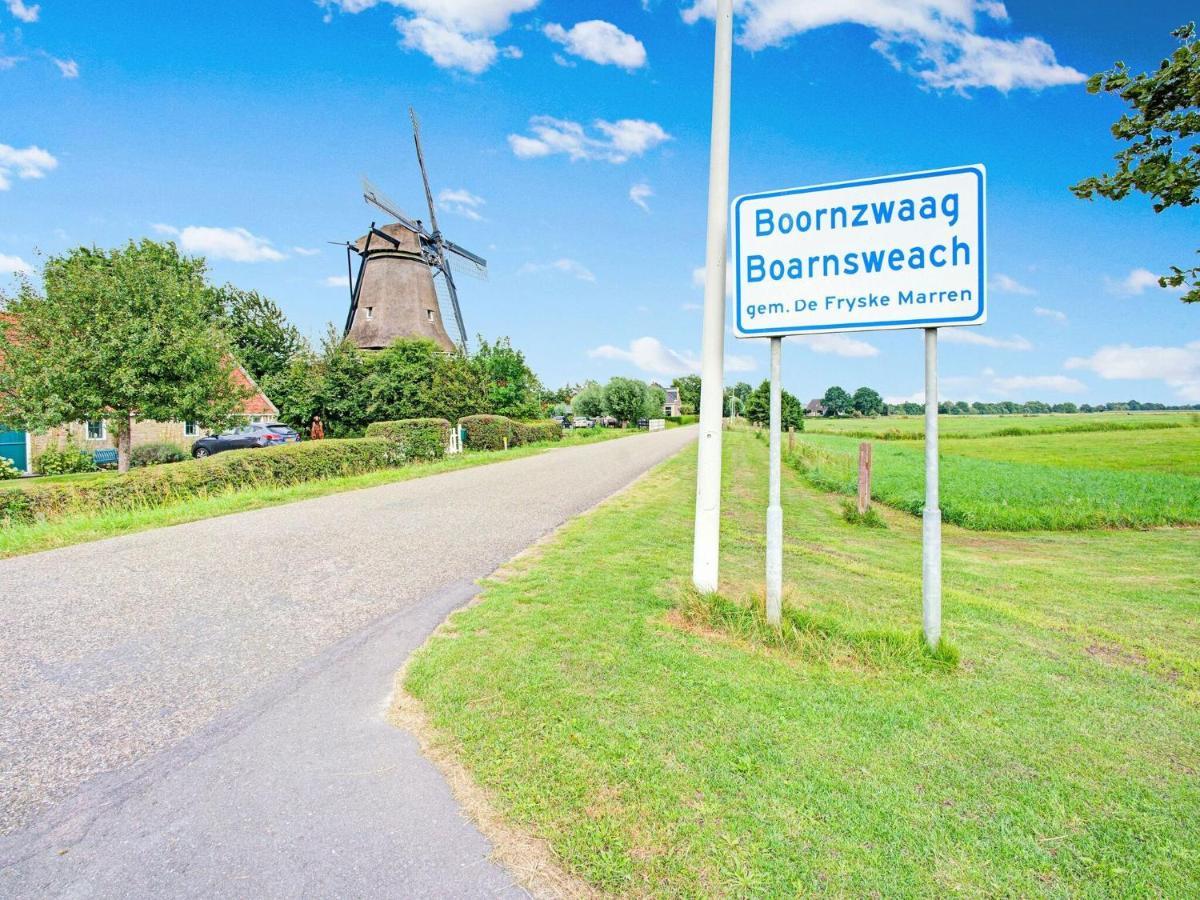 Waterfront Holiday Home With Jetty Boornzwaag over de Wielen Esterno foto